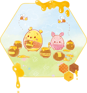 Tsum Tsum Piglet Pooh, HD Png Download PNG image with transparent background