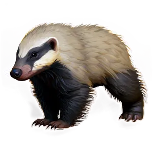 Honey Badger Animal Behavior Png Vfq PNG Image