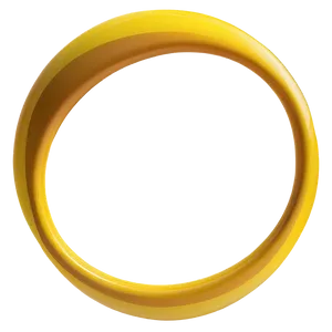 Honey Yellow Circle Framework Png Fbp PNG Image