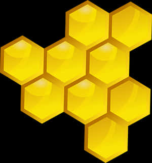 Honeycomb Vector Illustration PNG image with transparent background