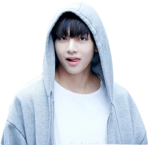 Hooded Youthful Expression.jpg PNG Image