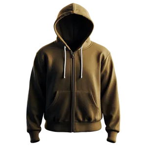 Hoodie With Zipper Template Png Awl27 PNG Image