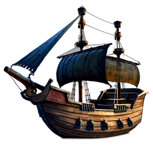 Hook's Pirate Ship PNG pah52 PNG image with transparent background