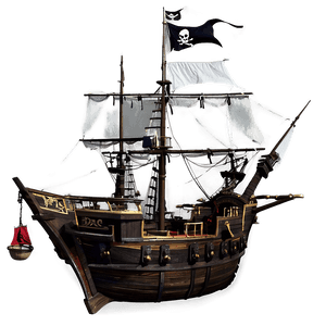 Hook's Pirate Ship PNG tvv PNG image with transparent background