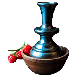 Hookah with Fruit Bowl PNG ulq75 PNG