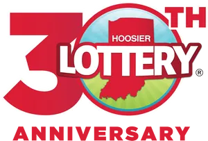 Hoosier Lottery30th Anniversary Logo PNG Image