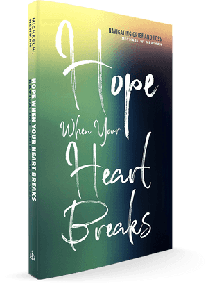 Hope When Your Heart Breaks Book Cover PNG image with transparent background