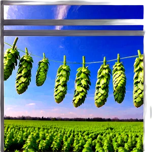 Hops Field Panorama Png Jlb PNG Image