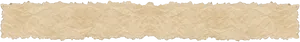 Horizontal Torn Paper Edge Texture PNG Image