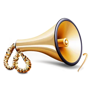 Horn Speaker Png Qfh30 PNG Image