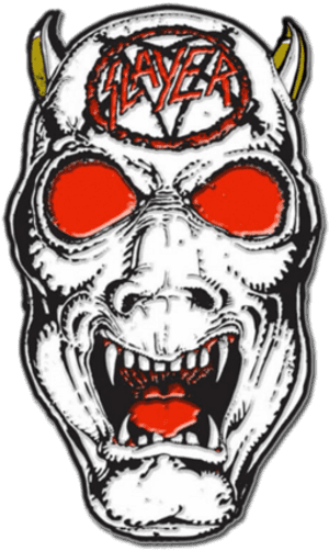 White Demon Patch - Slayer Reign In Blood Demon, HD Png Download PNG with transparent background