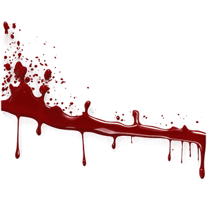 Horror Scene Blood Splatter PNG 04302024 PNG