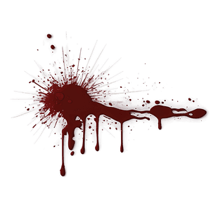 Horror Scene Blood Splatter PNG ccg PNG