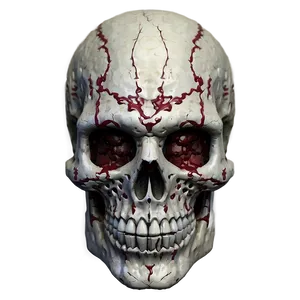 Horror Skull Face Design Png Xwg PNG Image