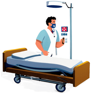 Hospital Patient PNG wxo PNG image with transparent background