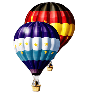 Hot Air Balloons PNG osb PNG image with transparent background