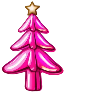 Hot Pink Christmas Tree Png 06122024 PNG Image