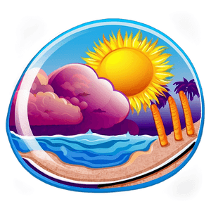 "Hot Summer Weather Indicator PNG" 32 PNG image with transparent background