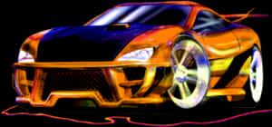 Hot Wheel Car Clipart - Hot Wheels Car Art, HD Png Download PNG image with transparent background