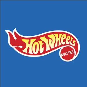 Hot Wheels Logo Flame Design PNG Image