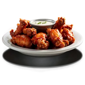 Hot Wings Platter Png Imt82 PNG Image