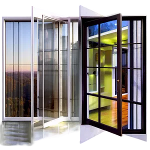 House Windows Design Png 8 PNG Image