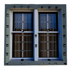 House Windows Design PNG eut PNG image with transparent background
