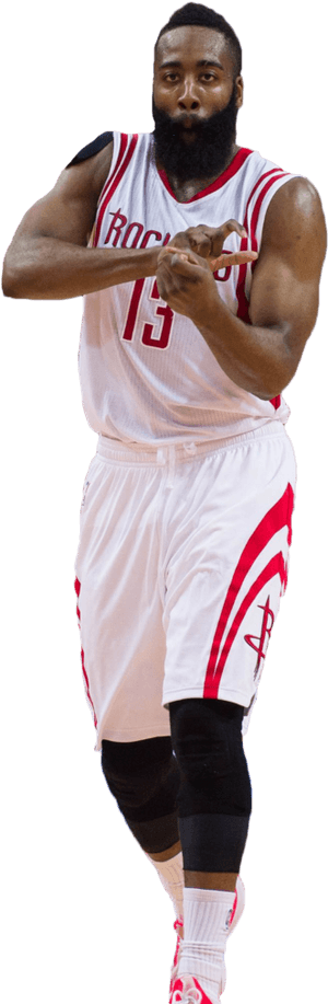 Photo Houston Rockets 2016 James Harden 4k Wallpapers - Basketball Player, HD Png Download PNG image with transparent background