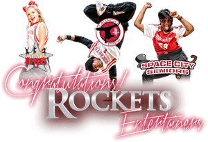 Congratulations Rockets Entertainers - Little Dippers Houston Rockets, HD Png Download PNG image with transparent background