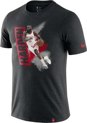 Nike Nba Houston Rockets Harden James Dry Tee - Buffalo Bills Shirts, HD Png Download PNG image with transparent background