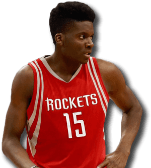 Clint Capela - Houston Rockets Jersey, HD Png Download PNG image with transparent background