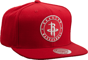 Mitchell & Ness Nba Houston Rockets Twill Circle Patch - Rockets Hat Transparent PNG image with transparent background