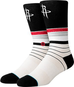 Stance Men's Houston Rockets Baseline Dress Socks, HD Png Download PNG image with transparent background