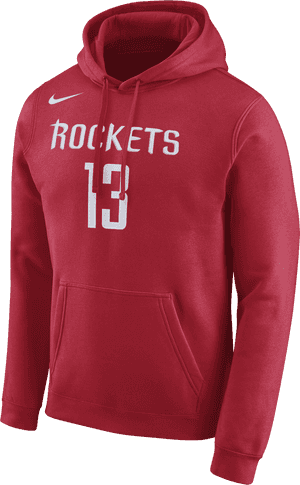 Nike Nba Houston Rockets James Harden Hoodie - La Clippers Hoodie, HD Png Download PNG image with transparent background