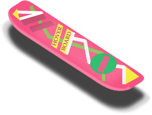 Hoverboard Back To The Future Self-balancing Scooter - Hoverboard Back To The Future Png, Transparent Png PNG image with transparent background