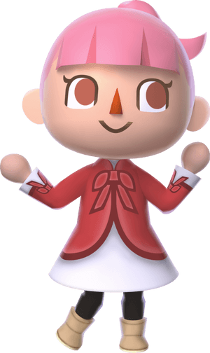 How To Make New Leaf Animal Crossing Figures , Png - Animal Crossing Girl Villager, Transparent Png PNG image with transparent background