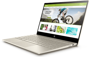 Hp Envy Png - Hp Envy 13 Ah 0010tu I3 8th Gold, Transparent Png PNG image with transparent background