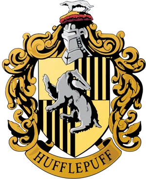 Hufflepuff House Crest PNG Image