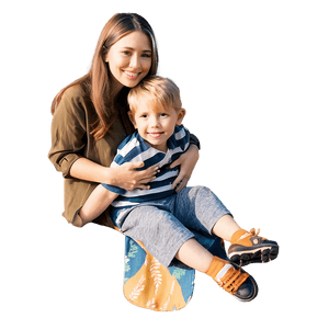 Hugging Mom and Son PNG 13 PNG image with transparent background