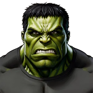 Hulk Face Drawing Png Fqo PNG Image