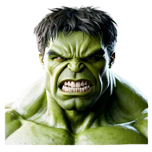 Hulk Face Illustration Png Gpw PNG Image