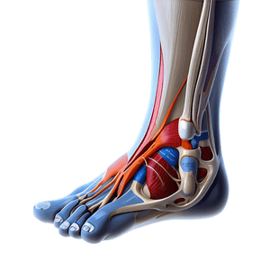 Human Foot Anatomy PNG 05252024 PNG with transparent background