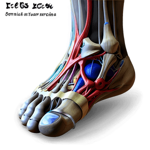 Human Foot Anatomy PNG 8 PNG with transparent background