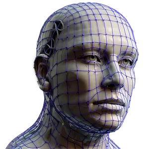 Human Head Wireframe Png Smy31 PNG Image