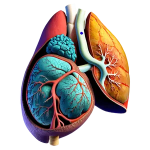 Human Lungs Anatomy Png 9 PNG Image