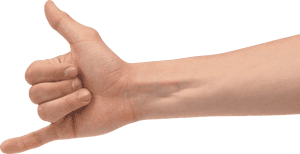 Transparent Fingernail Clipart - Arm And Hand Png, Png Download PNG