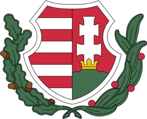 Hungarian Coatof Arms PNG Image