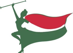 Hungarian Flag Silhouette PNG Image