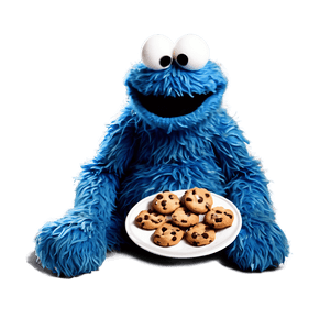 Hungry Cookie Monster PNG 05212024 PNG image with transparent background