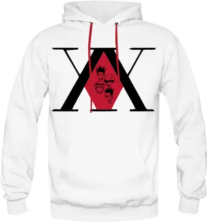 Hunter X Hunter Hoodie Design PNG Image